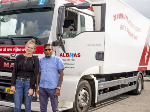 Vrachtwagen rijles-pakket rijbewijs C
