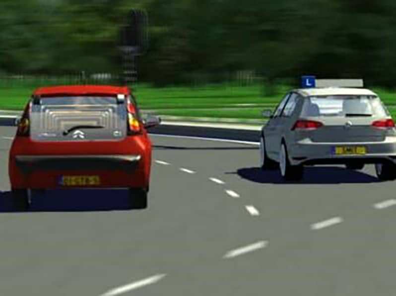 Online auto theorie: 3D Theorie - Rijschool Alblas