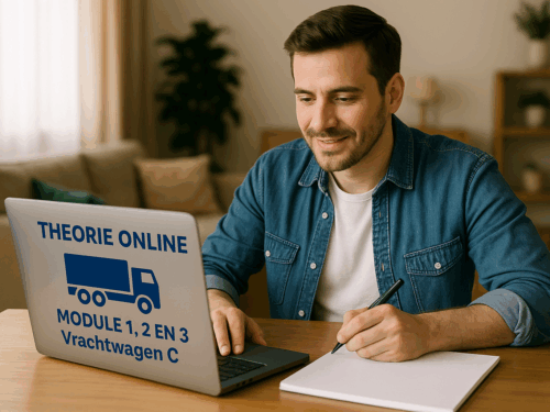 Online theorie Vrachtwagen (Module 1, 2 of 3)