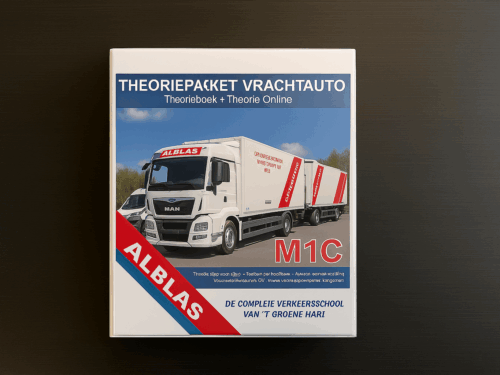 Theorie boek + Theorie Online Vrachtwagen Module: M1C