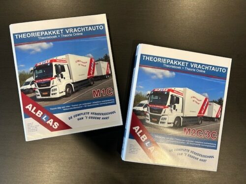 Theorieboeken pakket + Theorie online Vrachtwagen Module 1C, 2C en 3C