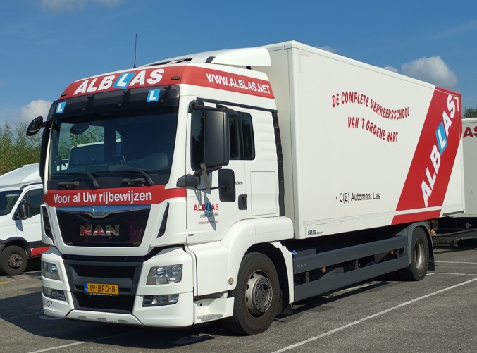 Vrachtwagen rijbewijs C vrachtauto