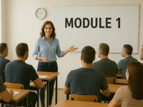 Vrachtwagen theoriecursus rijbewijs C module 1 (+ theorie-examen)